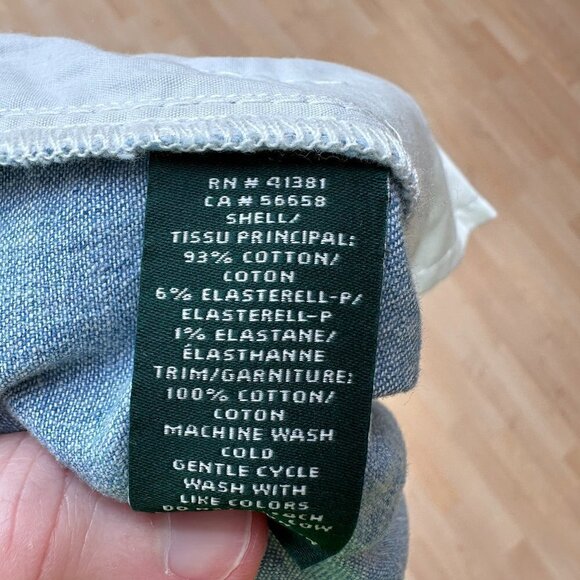 Ralph Lauren NWT Cotton Jean Style Pants Size 10 - Picture 7 of 7